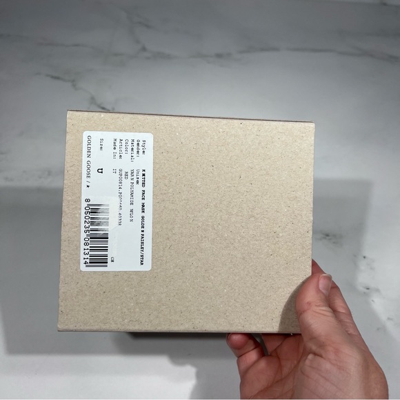 Golden Goose Star Face Mask Knitted Red Bandana Print - Picture 9 of 9